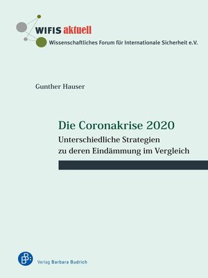 cover image of Die Coronakrise 2020